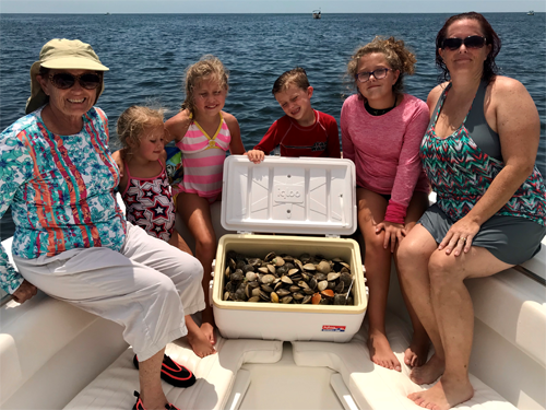 Angling Adventures Fun Family scalloping